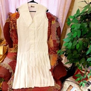 RARE Vintage Act I New York Women's  Pleated Dress